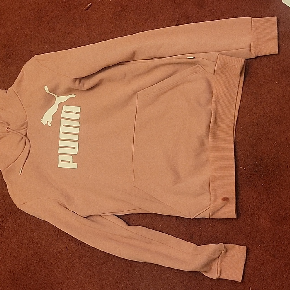 A pullover sweatshirt